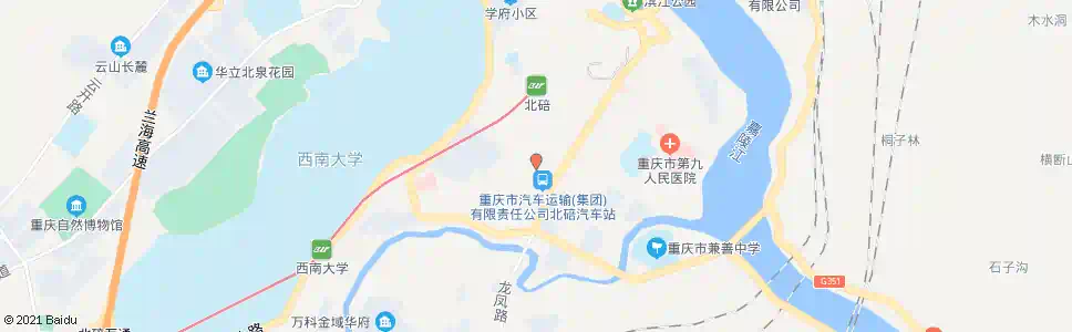 重庆重百二店_公交站地图_重庆公交_妙搜公交查询2025