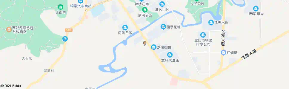 重庆铜梁交巡警大队_公交站地图_重庆公交_妙搜公交查询2025