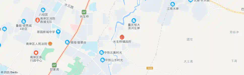 重庆长生镇政府_公交站地图_重庆公交_妙搜公交查询2025