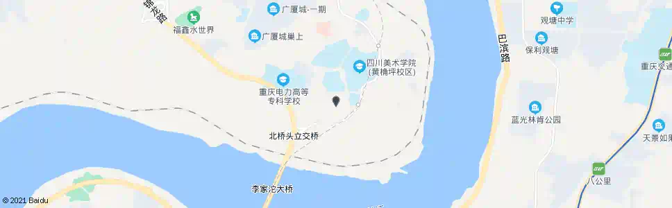 重庆电厂俱乐部_公交站地图_重庆公交_妙搜公交查询2025
