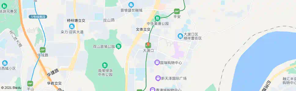 重庆轨道大渡口_公交站地图_重庆公交_妙搜公交查询2025