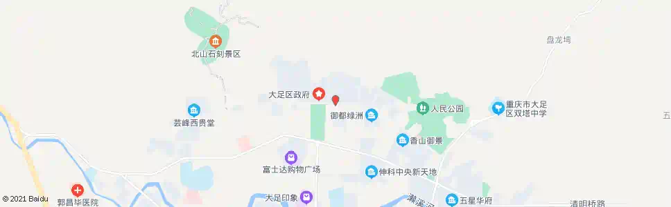 重庆御墅林枫_公交站地图_重庆公交_妙搜公交查询2025