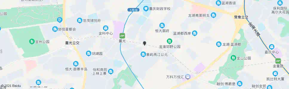 重庆金州大道2站_公交站地图_重庆公交_妙搜公交查询2025