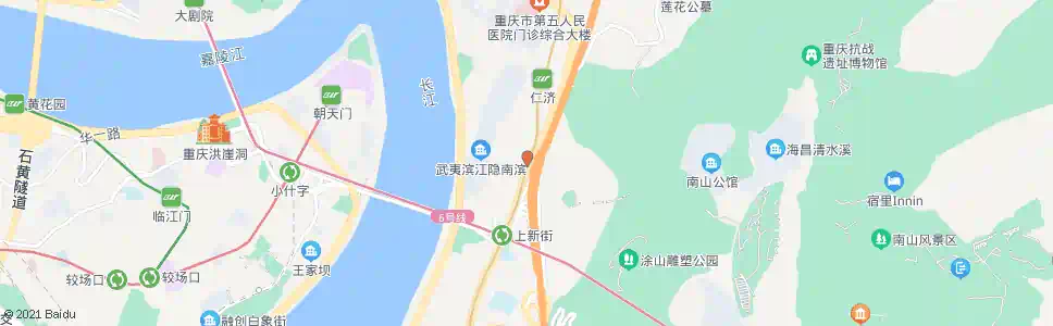 重庆觉林寺_公交站地图_重庆公交_妙搜公交查询2025
