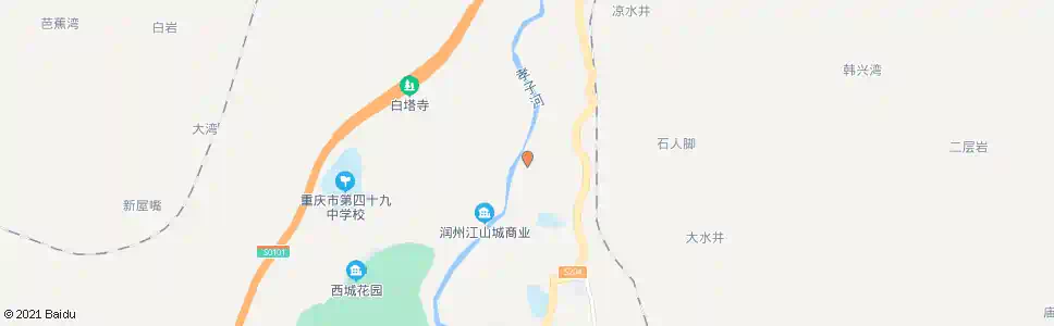 重庆党工委_公交站地图_重庆公交_妙搜公交查询2025