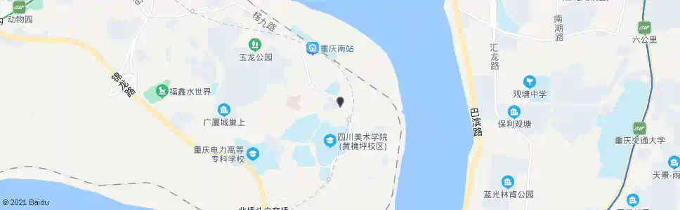 重庆黄桷坪正街_公交站地图_重庆公交_妙搜公交查询2025