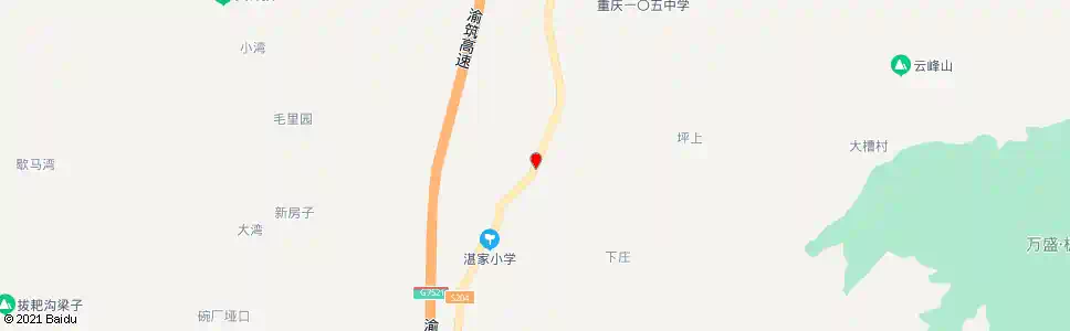 重庆双星_公交站地图_重庆公交_妙搜公交查询2025