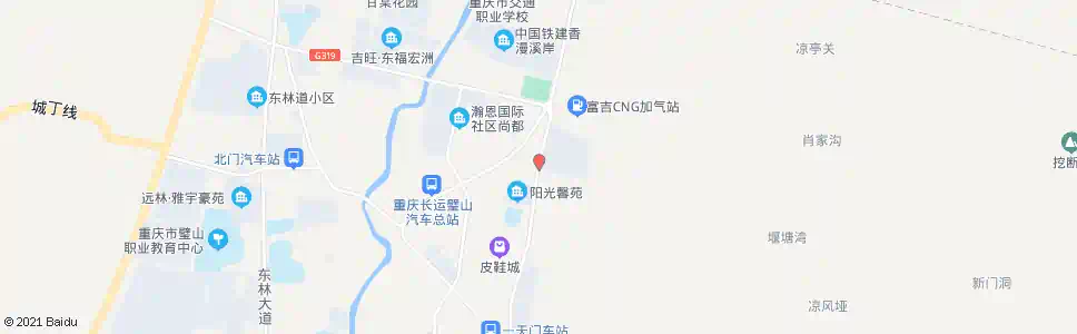 重庆天佑山水_公交站地图_重庆公交_妙搜公交查询2025