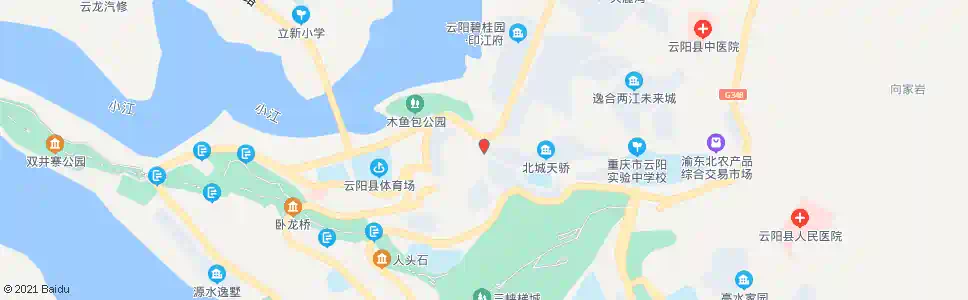 重庆北城天骄_公交站地图_重庆公交_妙搜公交查询2025