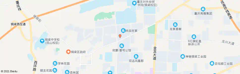 重庆尚品世家_公交站地图_重庆公交_妙搜公交查询2025