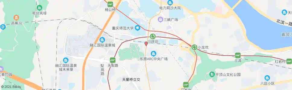 重庆天陈路_公交站地图_重庆公交_妙搜公交查询2025