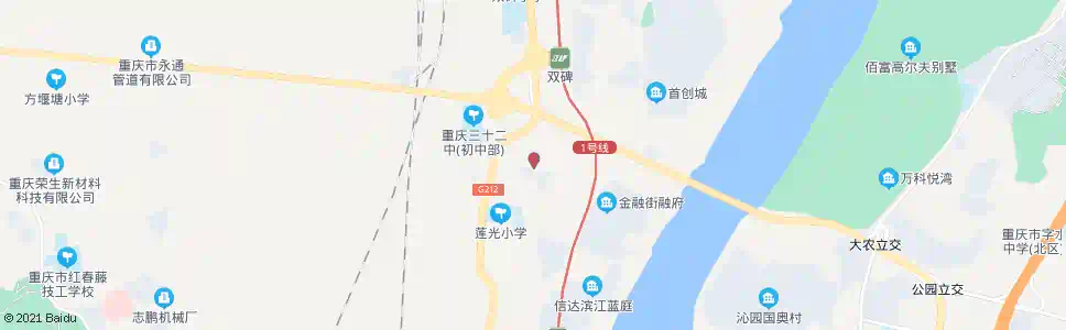 重庆特钢体育场_公交站地图_重庆公交_妙搜公交查询2025