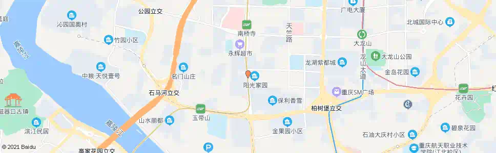 重庆茶叶市场_公交站地图_重庆公交_妙搜公交查询2025