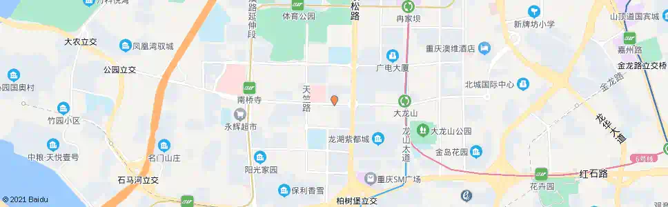 重庆新城丽都_公交站地图_重庆公交_妙搜公交查询2025