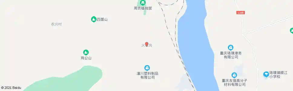 重庆火石沟_公交站地图_重庆公交_妙搜公交查询2025