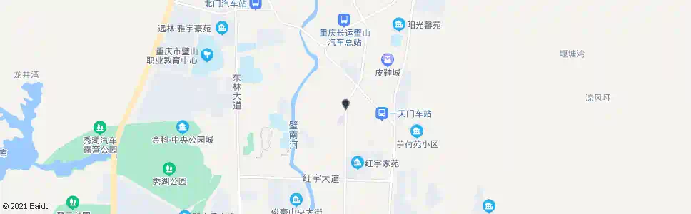 重庆璧山中医院_公交站地图_重庆公交_妙搜公交查询2025