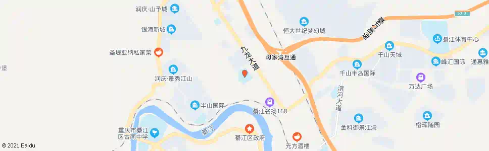 重庆营盘山小学_公交站地图_重庆公交_妙搜公交查询2025