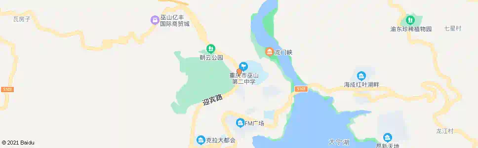 重庆二中路口_公交站地图_重庆公交_妙搜公交查询2025