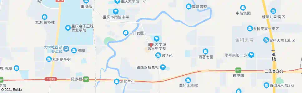 重庆陈家桥新医院_公交站地图_重庆公交_妙搜公交查询2025