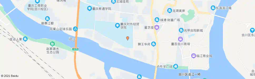 重庆合川中学_公交站地图_重庆公交_妙搜公交查询2025