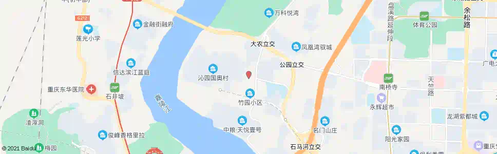 重庆国奥村_公交站地图_重庆公交_妙搜公交查询2025