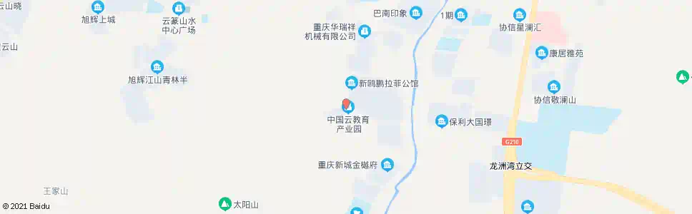 重庆鸥鹏大道_公交站地图_重庆公交_妙搜公交查询2025