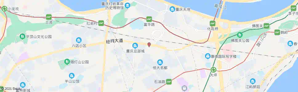 重庆红滨医院_公交站地图_重庆公交_妙搜公交查询2025