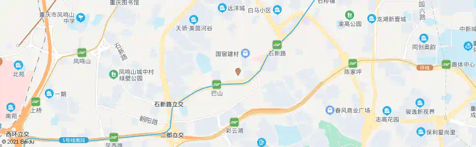 重庆国窖明城_公交站地图_重庆公交_妙搜公交查询2025