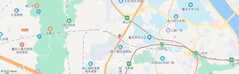 重庆大杨公桥_公交站地图_重庆公交_妙搜公交查询2025