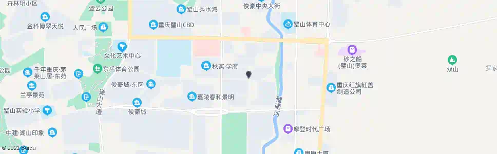 重庆瀛嘉帝逸城_公交站地图_重庆公交_妙搜公交查询2025