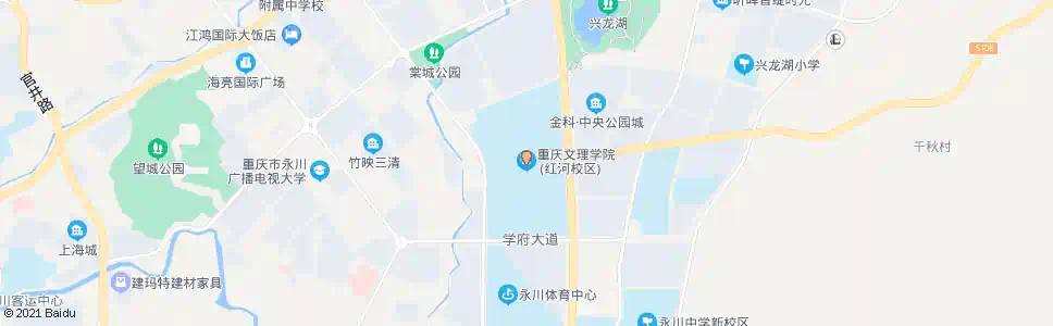 重庆文理学院_公交站地图_重庆公交_妙搜公交查询2025