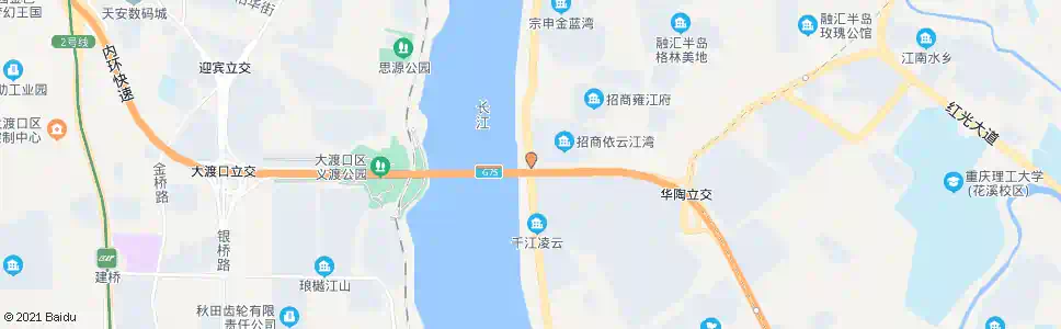 重庆巴滨路路口_公交站地图_重庆公交_妙搜公交查询2025