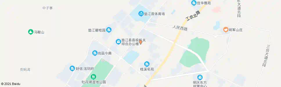 重庆垫江实验小学_公交站地图_重庆公交_妙搜公交查询2025