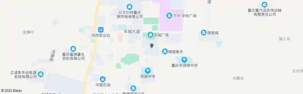 重庆观岳山小区_公交站地图_重庆公交_妙搜公交查询2025