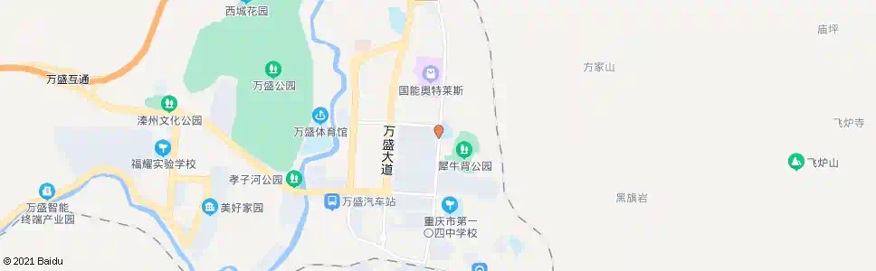 重庆中盛小学_公交站地图_重庆公交_妙搜公交查询2025
