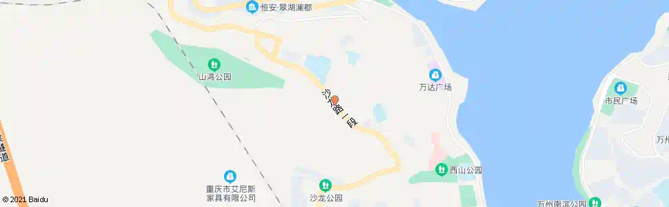 重庆太白公园_公交站地图_重庆公交_妙搜公交查询2025