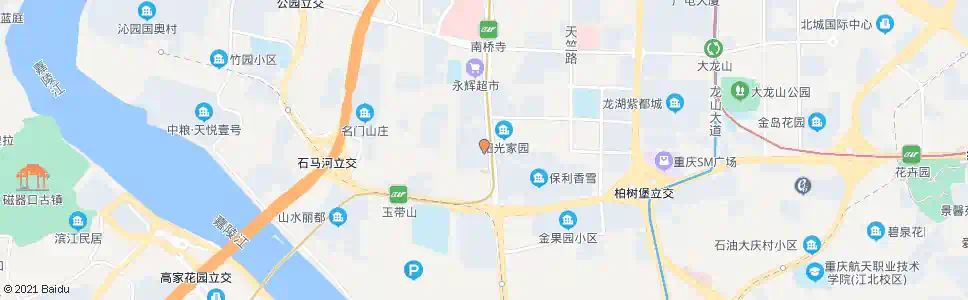 重庆盘溪三支路_公交站地图_重庆公交_妙搜公交查询2025