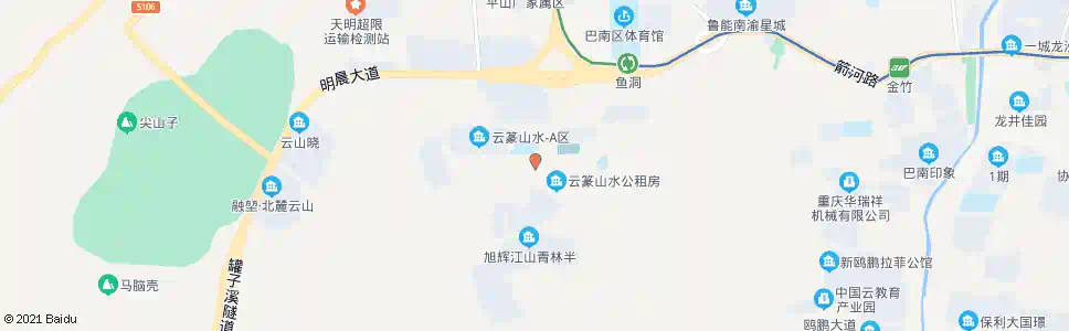 重庆云锦路_公交站地图_重庆公交_妙搜公交查询2025