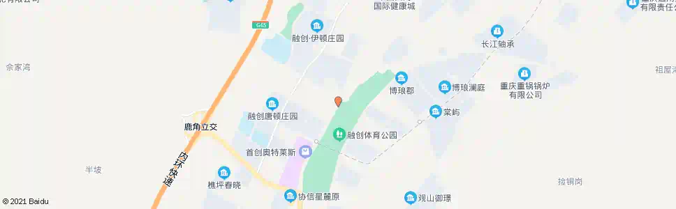 重庆通江大道6号站_公交站地图_重庆公交_妙搜公交查询2025