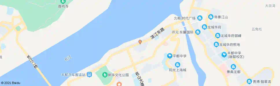 重庆航道小区_公交站地图_重庆公交_妙搜公交查询2025