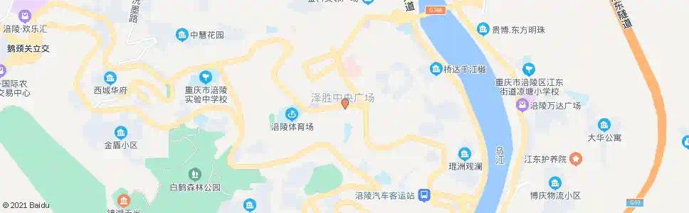 重庆高笋塘新世纪_公交站地图_重庆公交_妙搜公交查询2025
