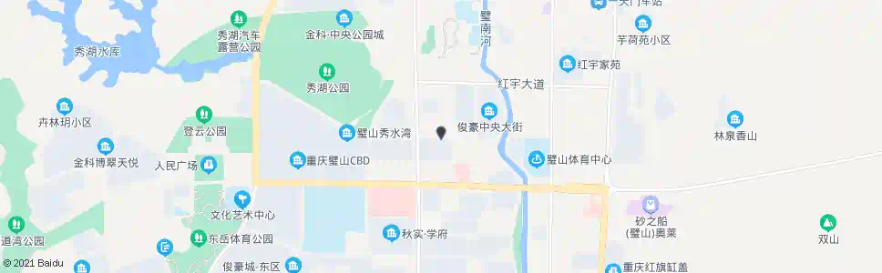 重庆凝山路_公交站地图_重庆公交_妙搜公交查询2025