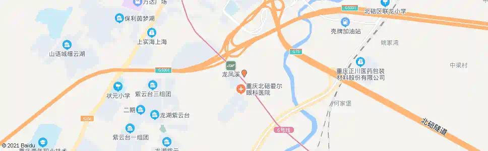 重庆龙凤大道1站_公交站地图_重庆公交_妙搜公交查询2025