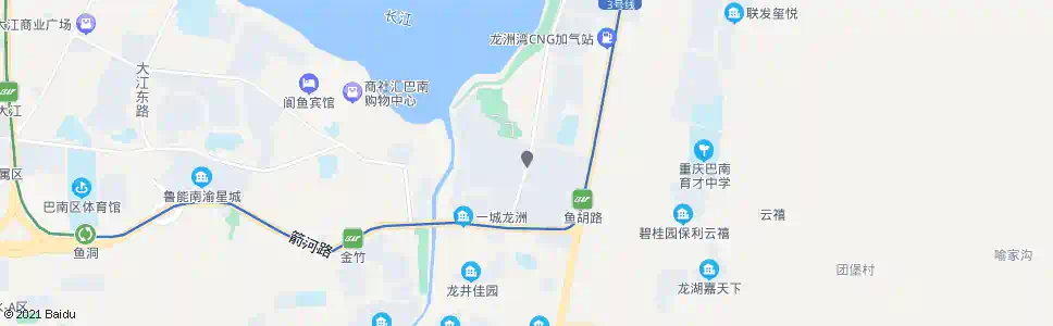 重庆明华龙洲小区_公交站地图_重庆公交_妙搜公交查询2025
