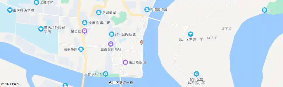 重庆合川嘉滨路_公交站地图_重庆公交_妙搜公交查询2025