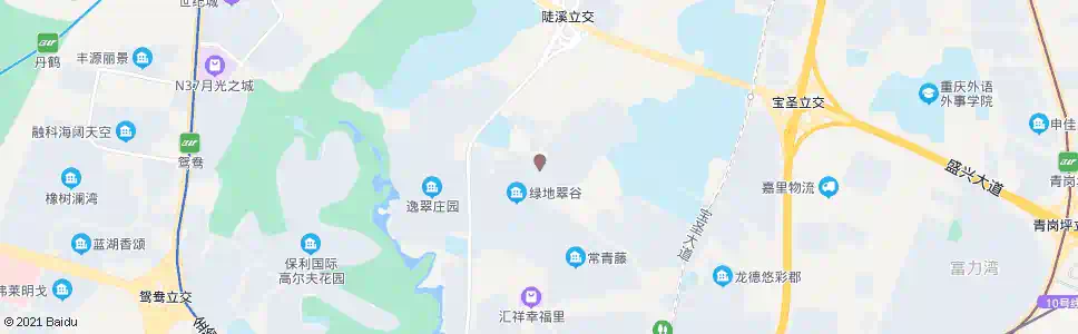重庆湖影街1站_公交站地图_重庆公交_妙搜公交查询2025