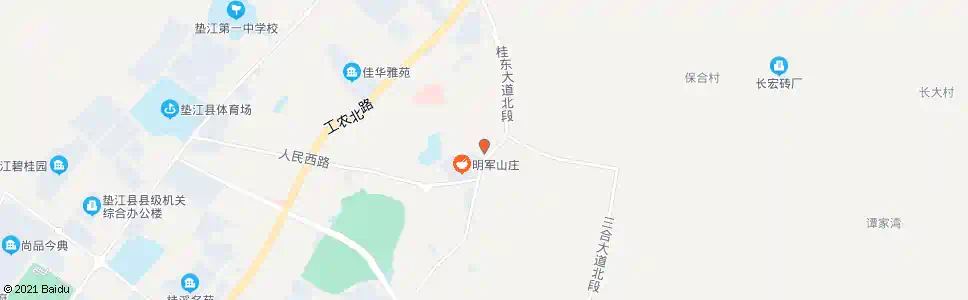 重庆桂东家园_公交站地图_重庆公交_妙搜公交查询2025