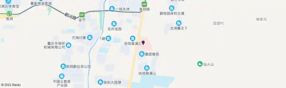 重庆中心医院江南分院_公交站地图_重庆公交_妙搜公交查询2025