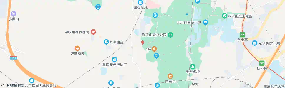 重庆大土村_公交站地图_重庆公交_妙搜公交查询2025