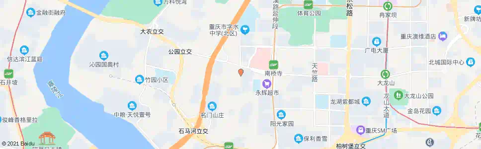 重庆健安路_公交站地图_重庆公交_妙搜公交查询2025